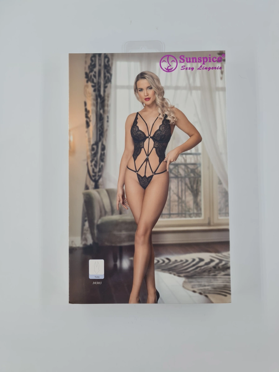 Body Sexy cu Decupaj Negru S/M