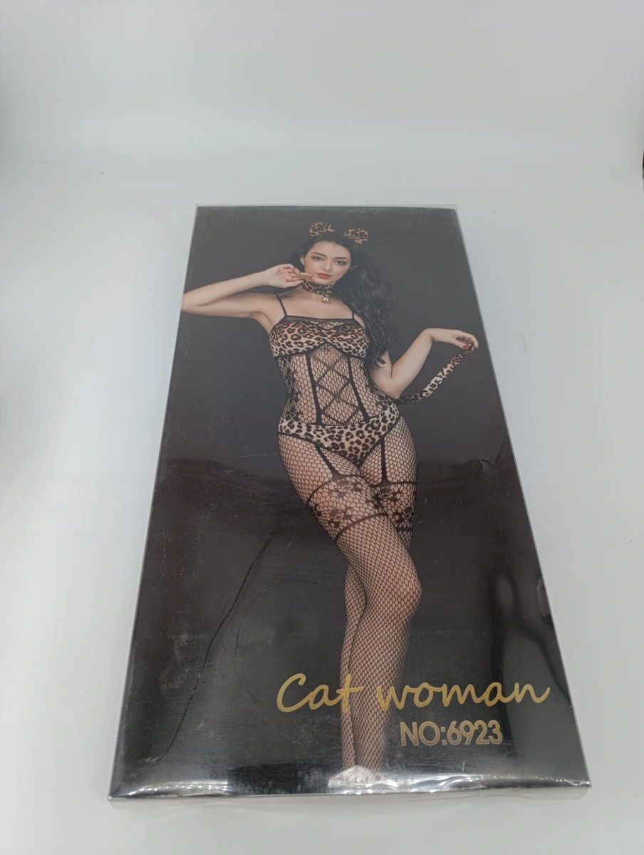 Costumatie Sexy Cat Woman Animal Print OS