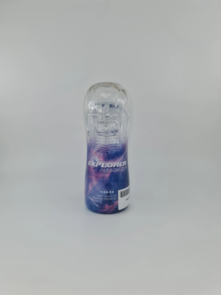 Masturbator Explorer Passion Cup TPE Transparent