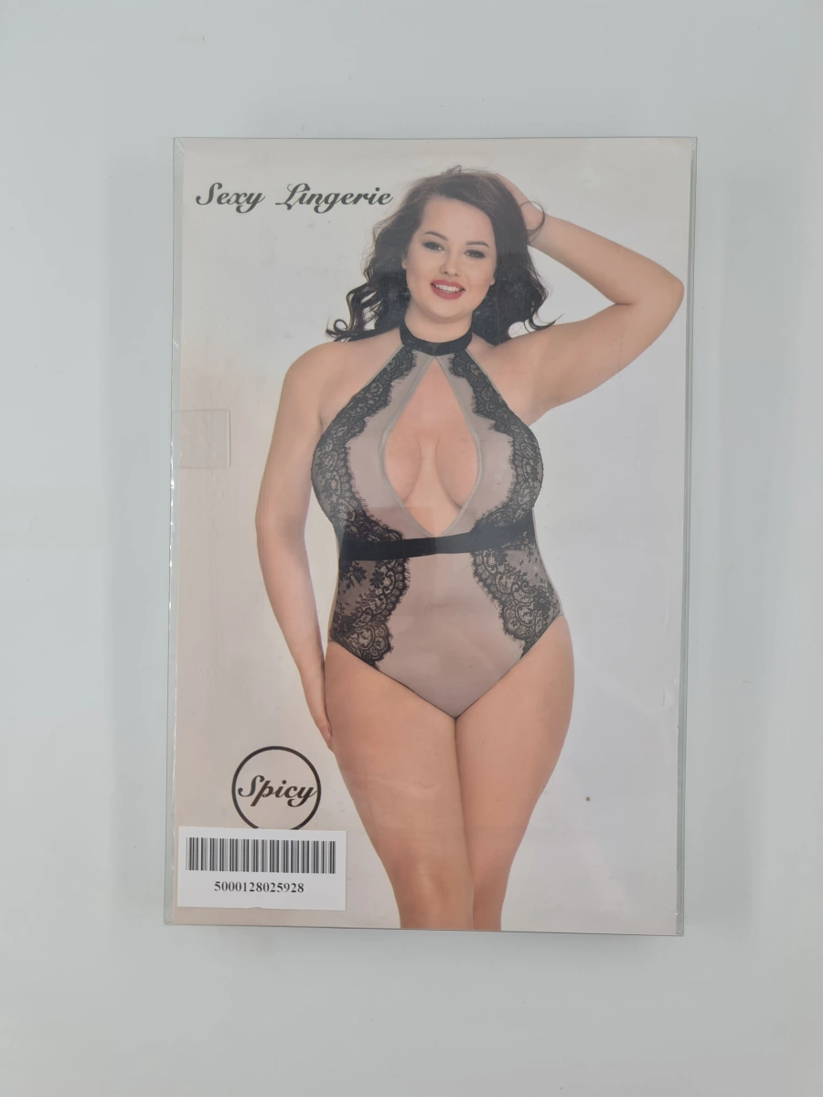 Body Tanya Gri/Negru XL/XXL