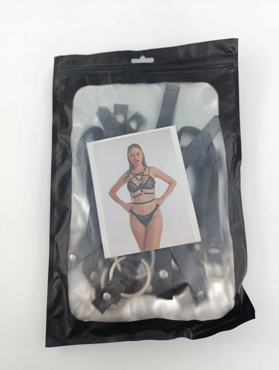 Sistem Harness Sexy Top Piele Ecologica OS