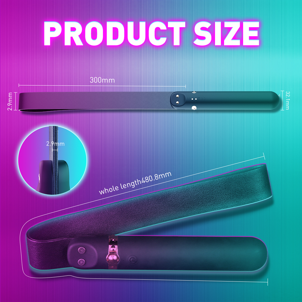 Vibrator&Cravasa Rizey 9 Moduri Vibratii Silicon Negru USB Passion Labs