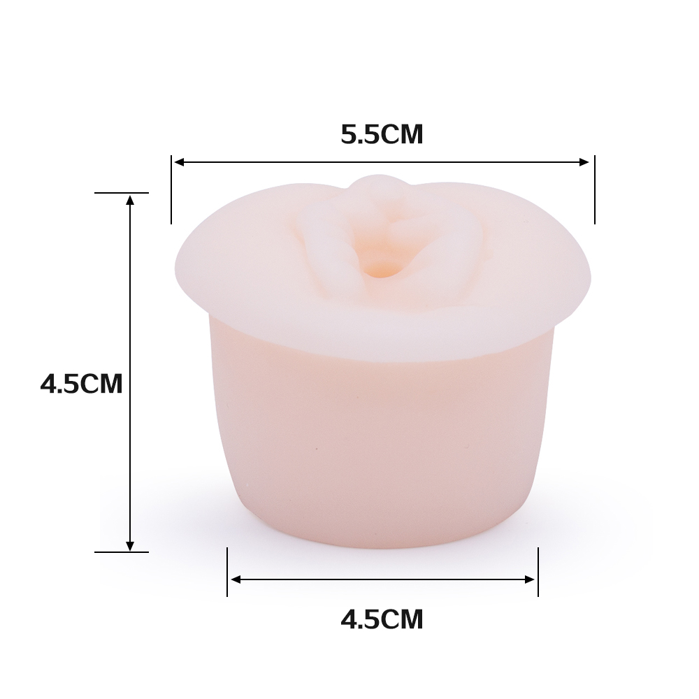 Pompa Marire Penis Beginner cu Maneta 3 Mansoane Silicon+1 Manson Vagin Realist