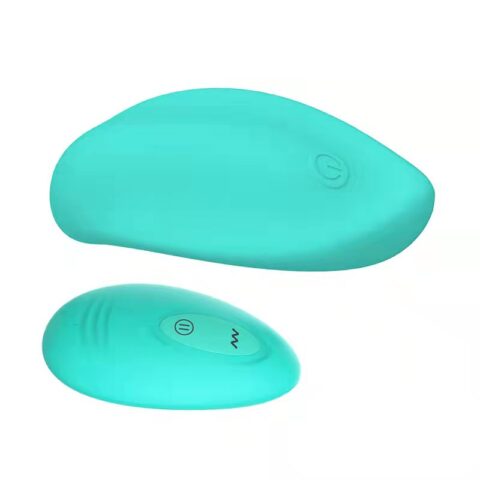 Stimulator Wearable Sassy Remote Control 10 Moduri Vibratii Puternice Silicon Lichid USB Verde Passion Labs