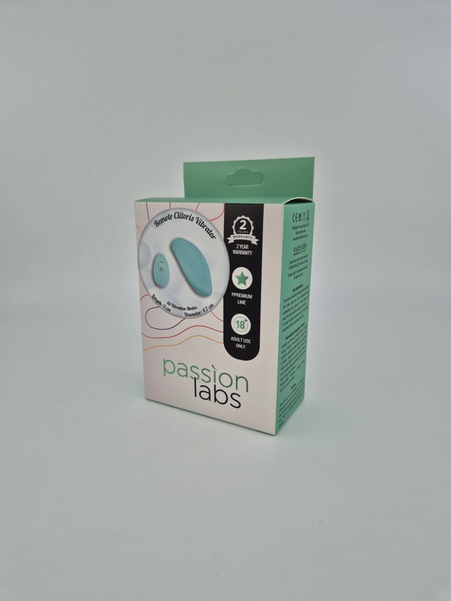 Stimulator Wearable Sassy Remote Control 10 Moduri Vibratii Puternice Silicon Lichid USB Verde Passion Labs