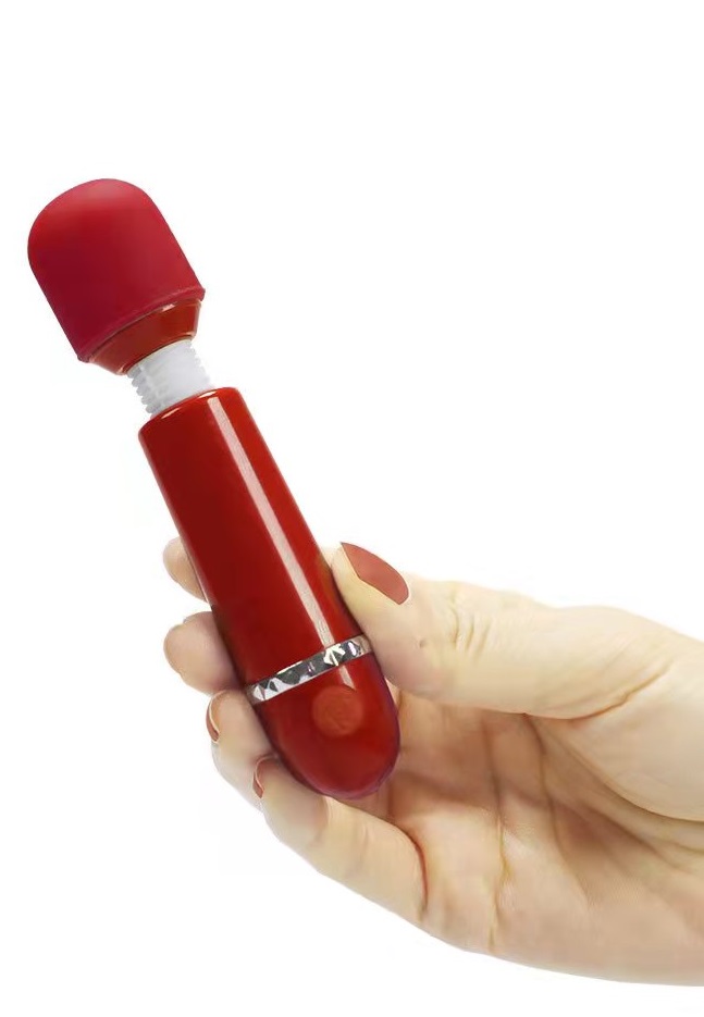 Micro Wand Starlet Guilty Toys 10 Moduri Vibratii USB Rosu