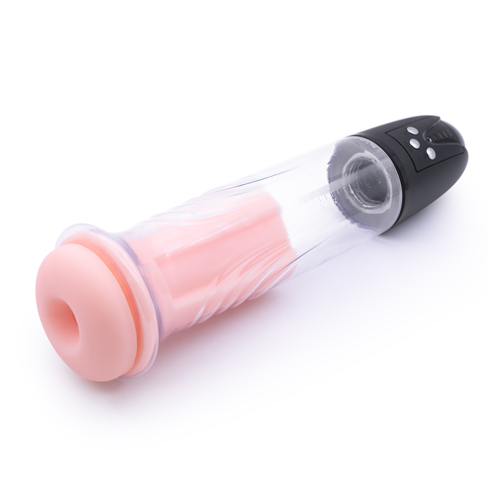 Pompa Electrica Automata Suck Vacuum Penis Pump, 8 Moduri Suctiune, USB, Transparent