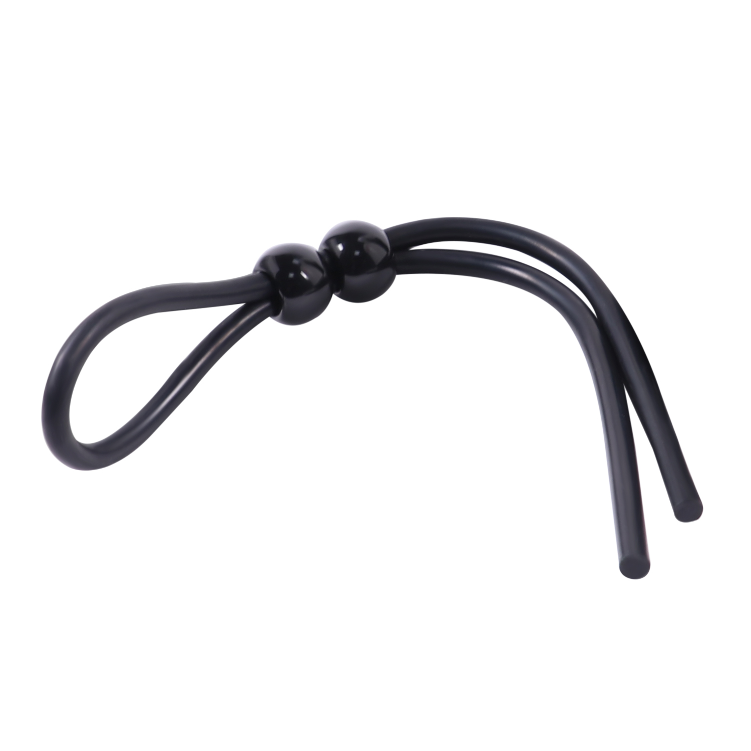 Inel Dublu Penis Kevin Ajustabil, Silicon, Mokko Toys