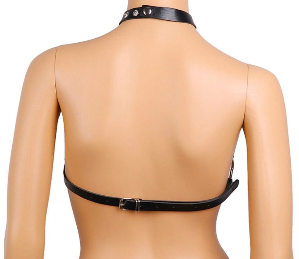 Harness Bra Cage Piele Ecologica OS