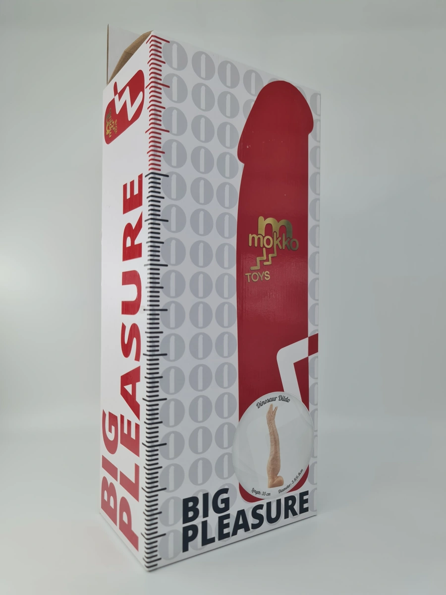 Dildo Real Dinosaur, Natural, 35 cm, Mokko Toys