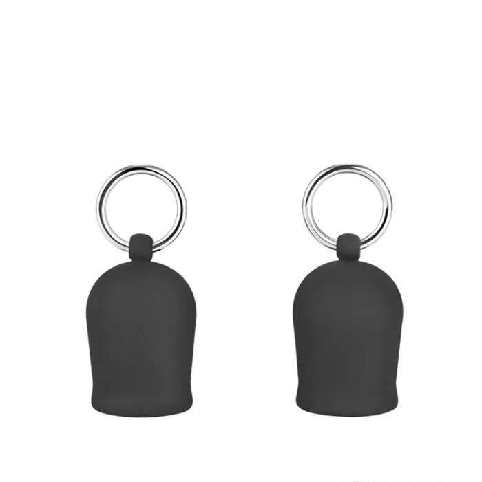 2 Pompe din Silicon pentru Sfarcuri, Inel Metalic, Passion Labs