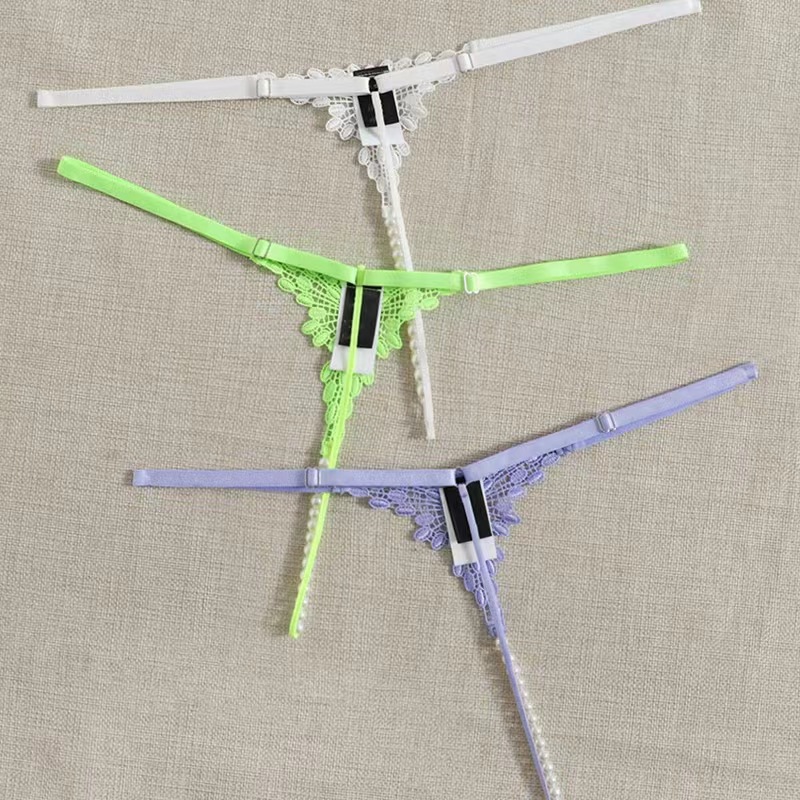 Set 3 Bikini cu Perle, S-L