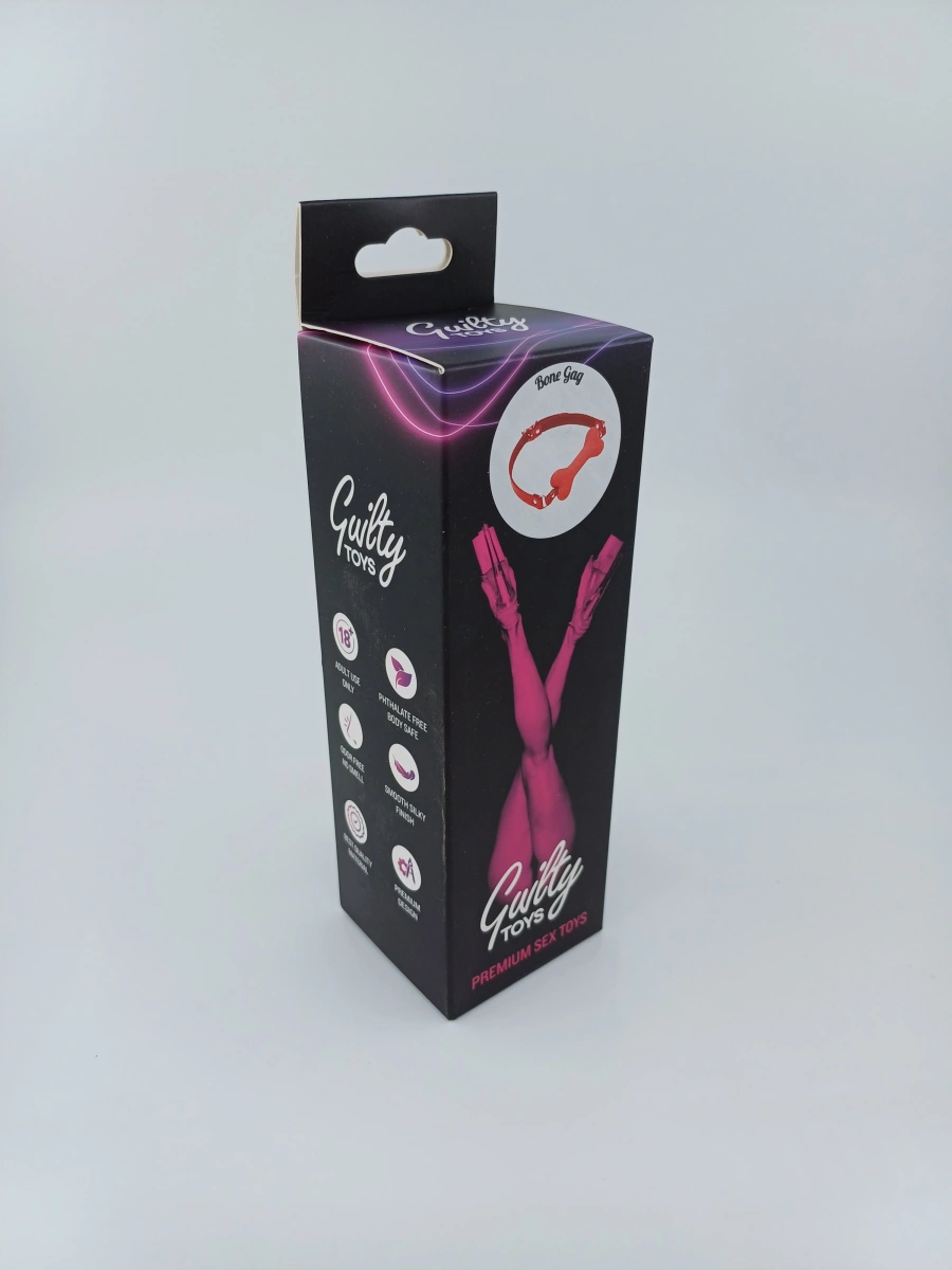 Calus cu Os din Silicon, Rosu, Guilty Toys