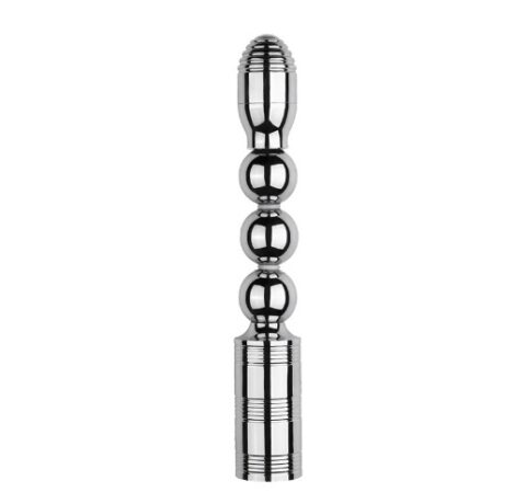 Vibrator Bendable, 10 Moduri Vibratii, Metal, USB, Argintiu, 22 cm