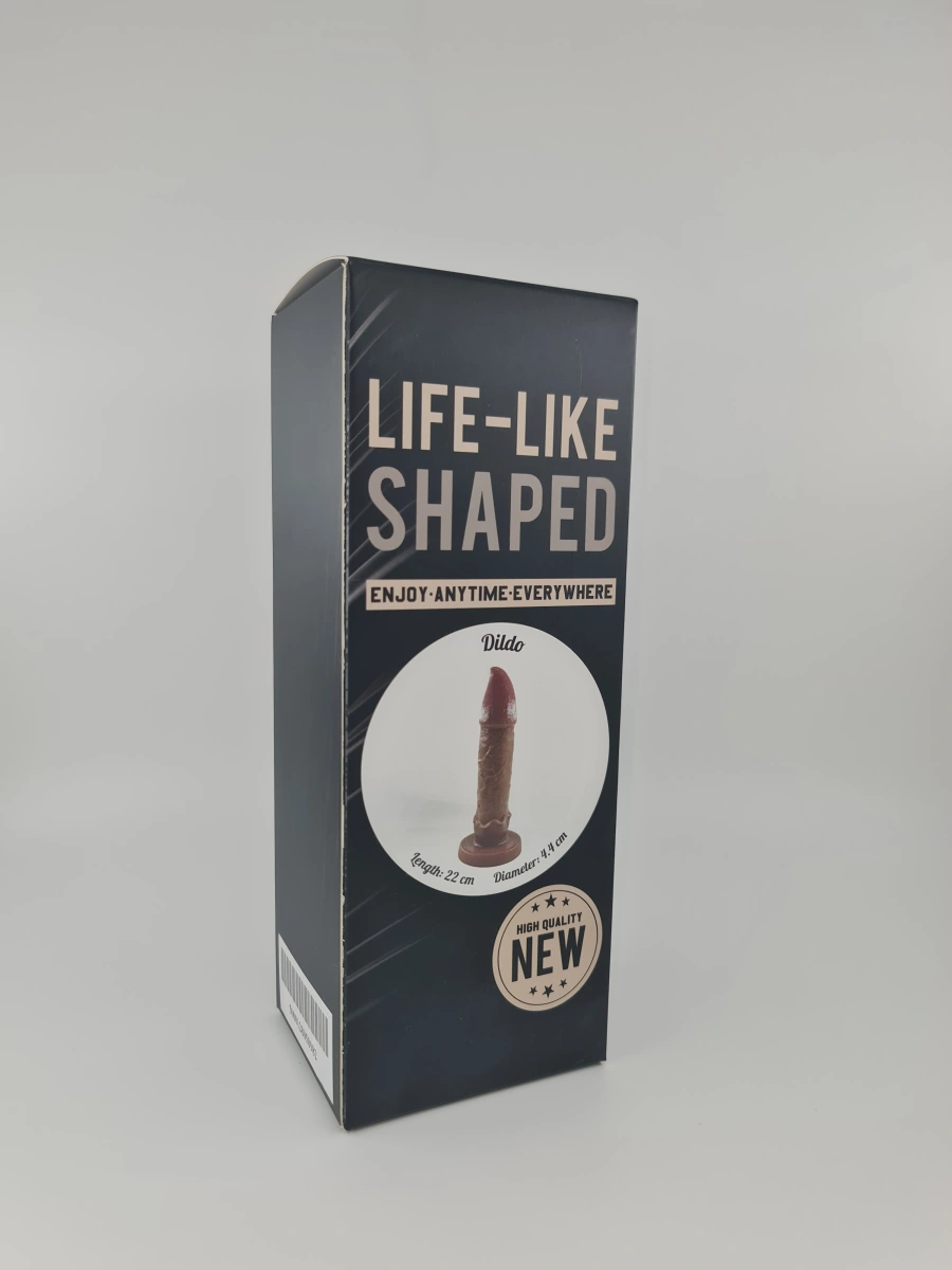 Dildo No.20 Fantasy Beasts, Silicon Lichid, Maro, 22 cm