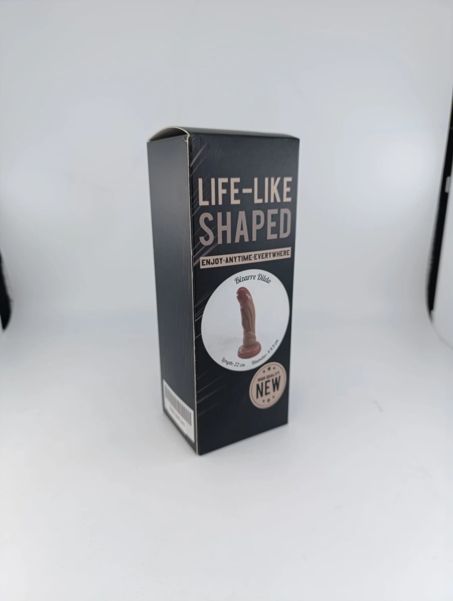Dildo No.10 Fantasy Beasts, Silicon Lichid, Maro, 22 cm