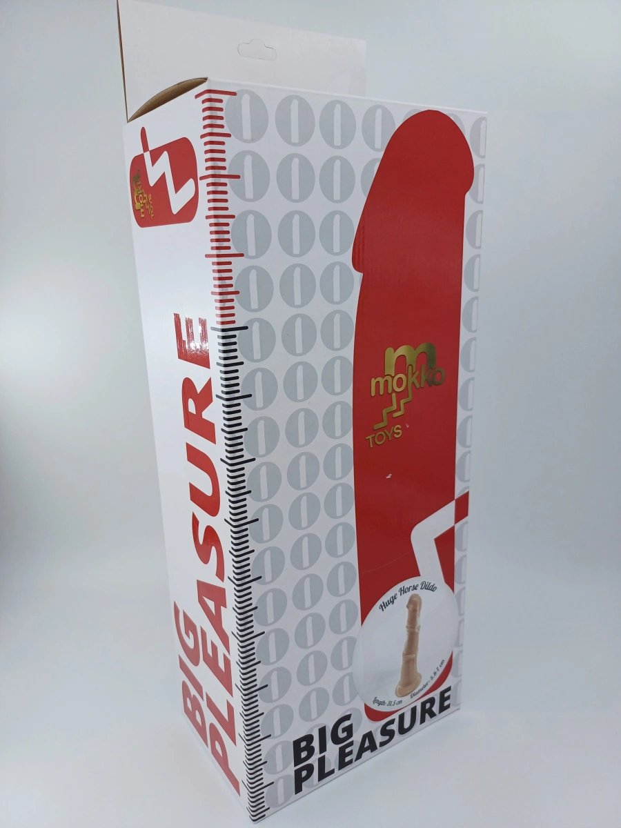 Dildo Stallion, PVC, Natural, 31.5 cm, Mokko Toys