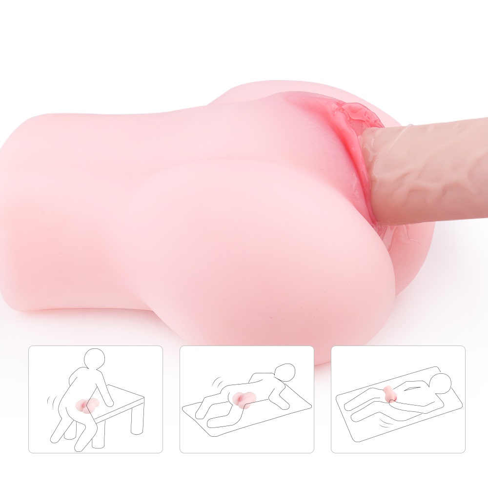 Masturbator Realist Kira, TPE, Natural, 15.5 cm, 1 kg, Guilty Toys