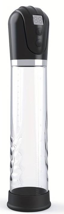 Pompa Marire Penis Bigger Man, Automata, 3 Moduri Suctiune, USB, Negru