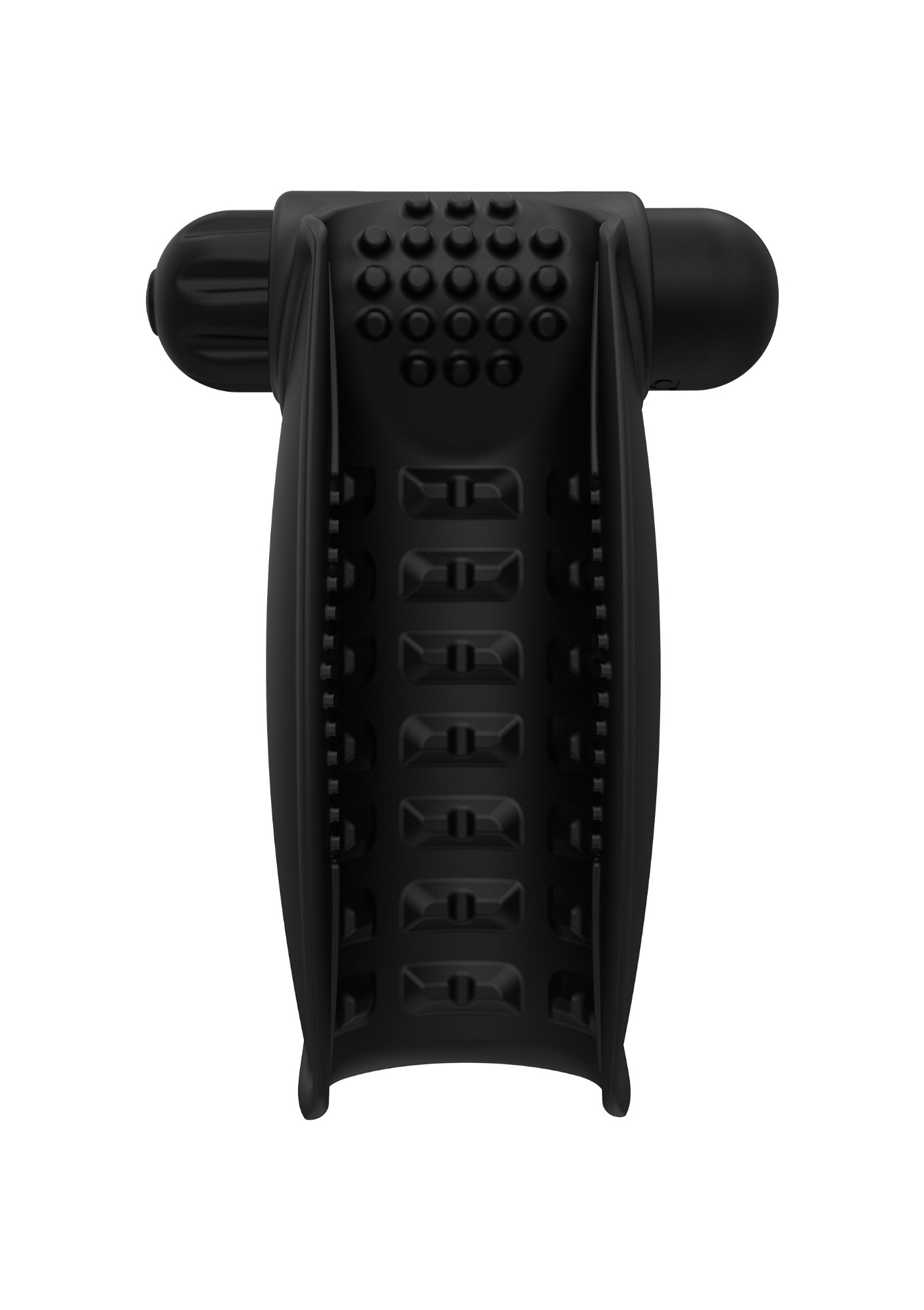 Stimulator Hand Vibe, 10 Moduri Vibratii, Silicon, USB, Negru