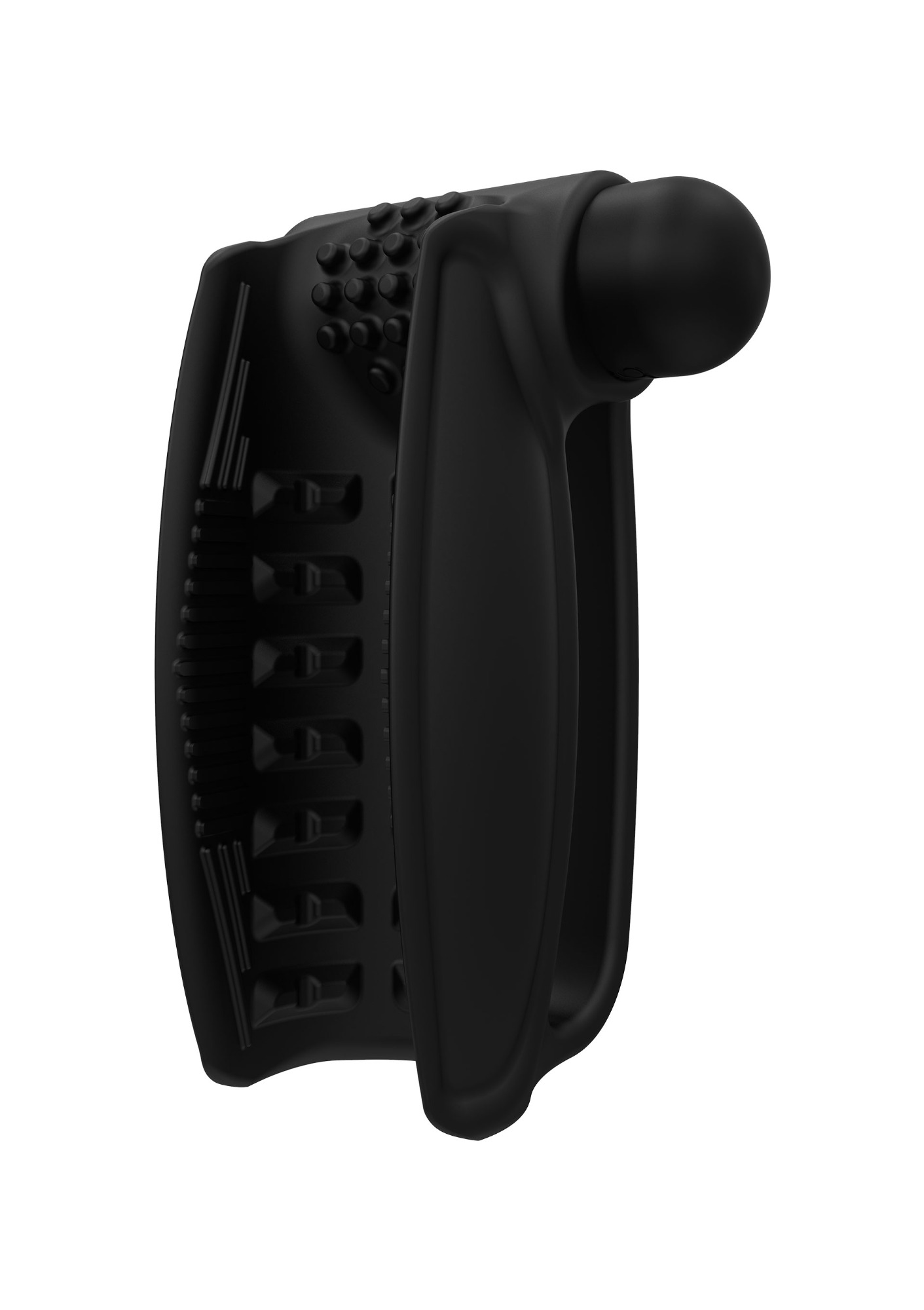 Stimulator Hand Vibe, 10 Moduri Vibratii, Silicon, USB, Negru