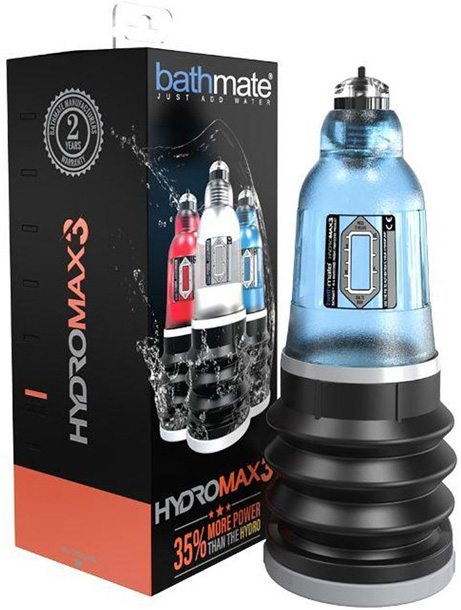 Pompa Marire Penis Hydromax3 - Bathmate Albastru