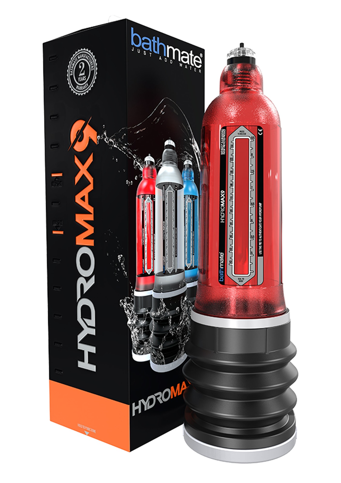 Pompa Marire Penis Hydromax9 (X40) Bathmate Rosu