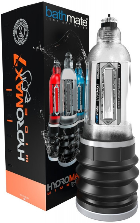 Pompa Marire Penis Hydromax7 Wide Boy - Bathmate Transparent