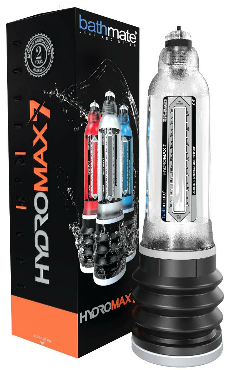 Pompa Marire Penis Hydromax7 (X30) Bathmate Transparent