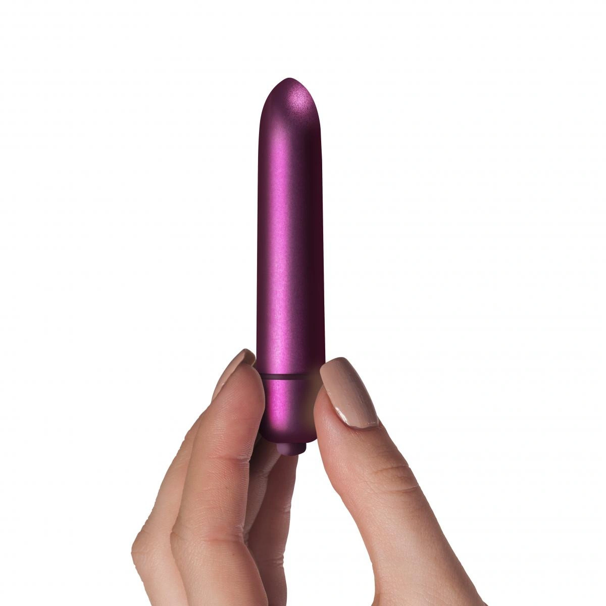 Glont Vibrator Climaximum Jolie, 10 Moduri Vibratii, ABS, Burgundy, 8.8 cm