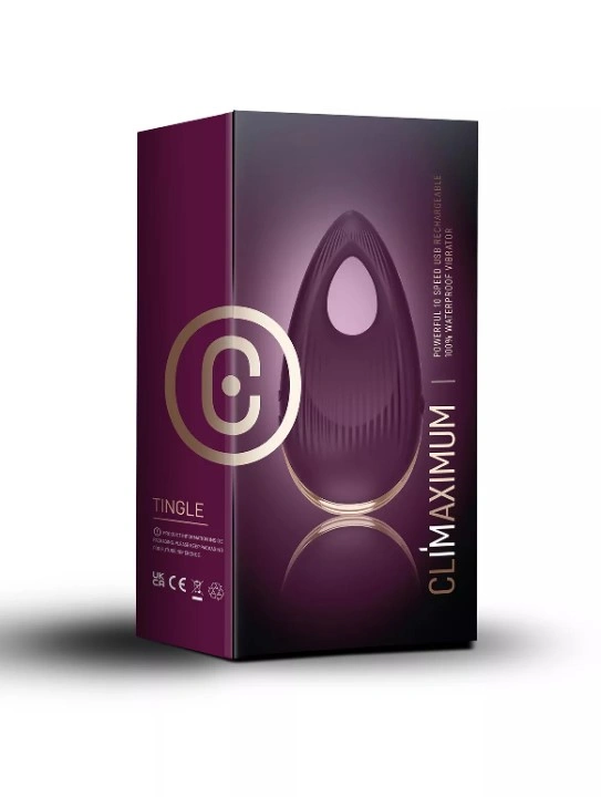 Vibrator Climaximum Coax, 10 Moduri Vibratii, Silicon, USB, Burgundy
