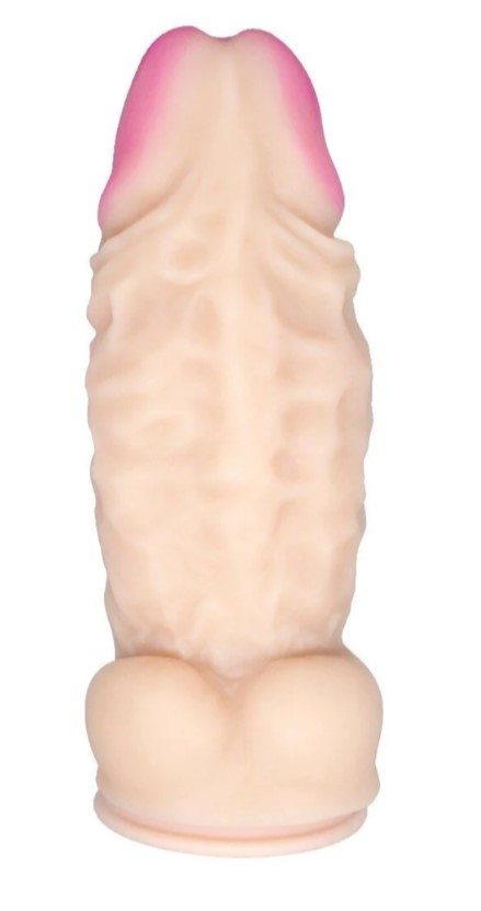 Dildo Realist Gigant Soft Cyberskin Natural 35 cm
