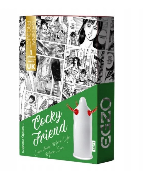 1 Prezervativ Latex Cocky Friend Soft Material