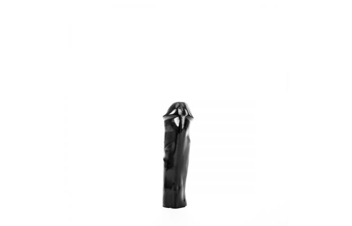 Dildo Realist All Black PVC 20 cm