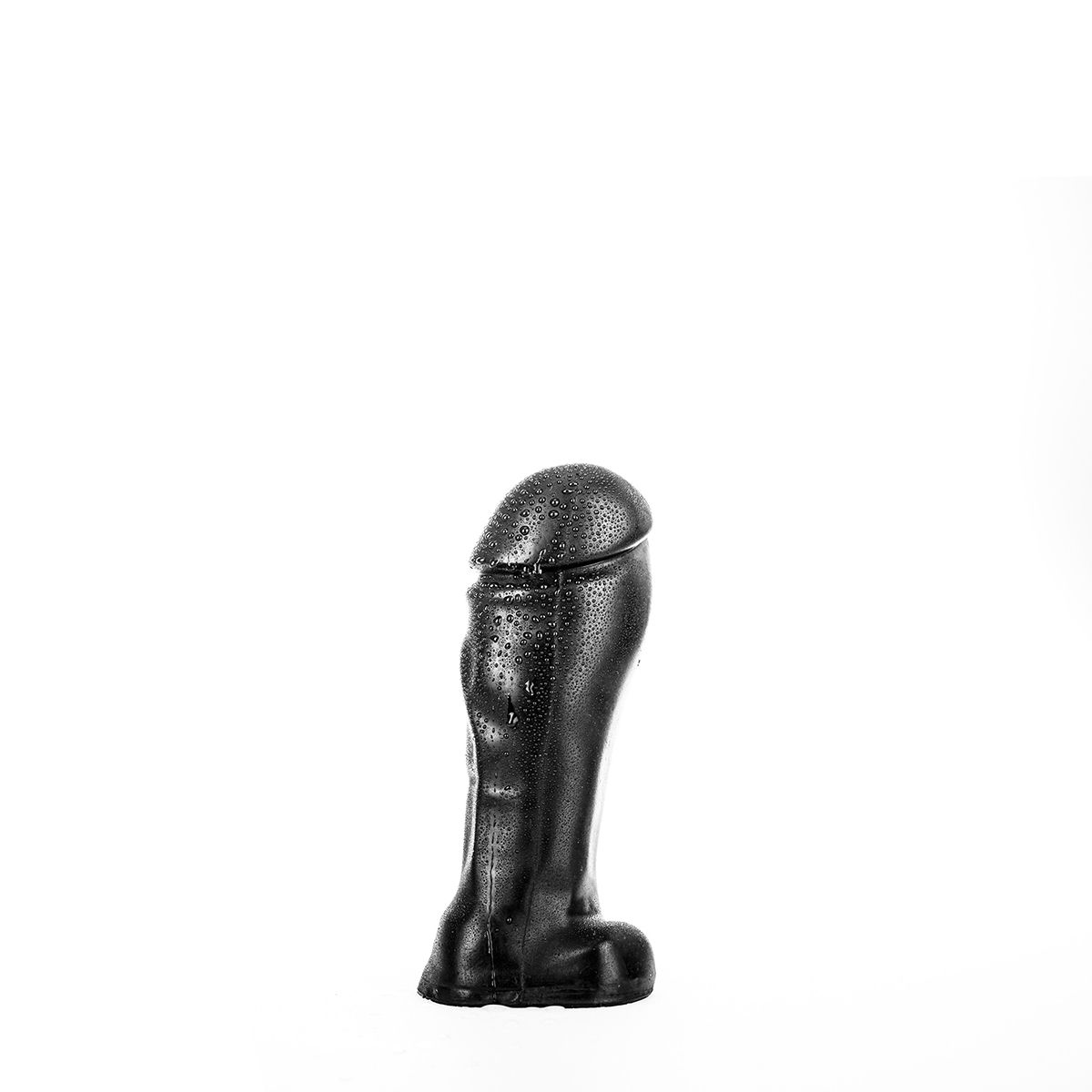 Dildo All Black PVC Negru 23 cm
