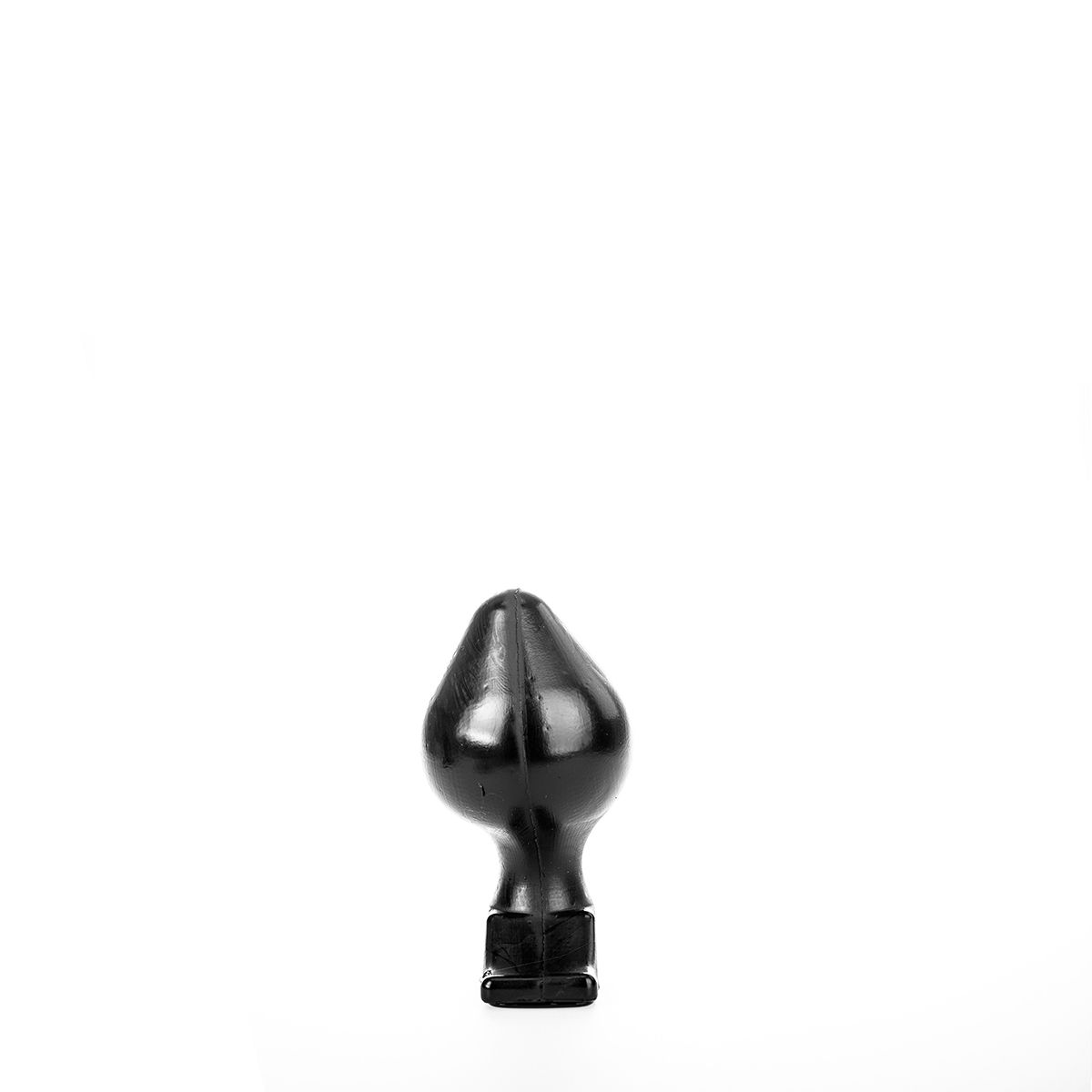 Dop Anal Cors All Black PVC 18 cm