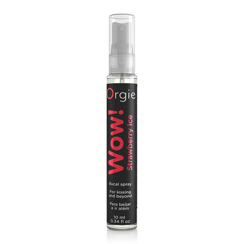Spray Bucal cu Efect Racoritor Wow!, Aroma Capsuni, 10 ml