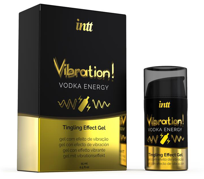 Gel cu Efect Vibrator Vodka Energy 15 ml