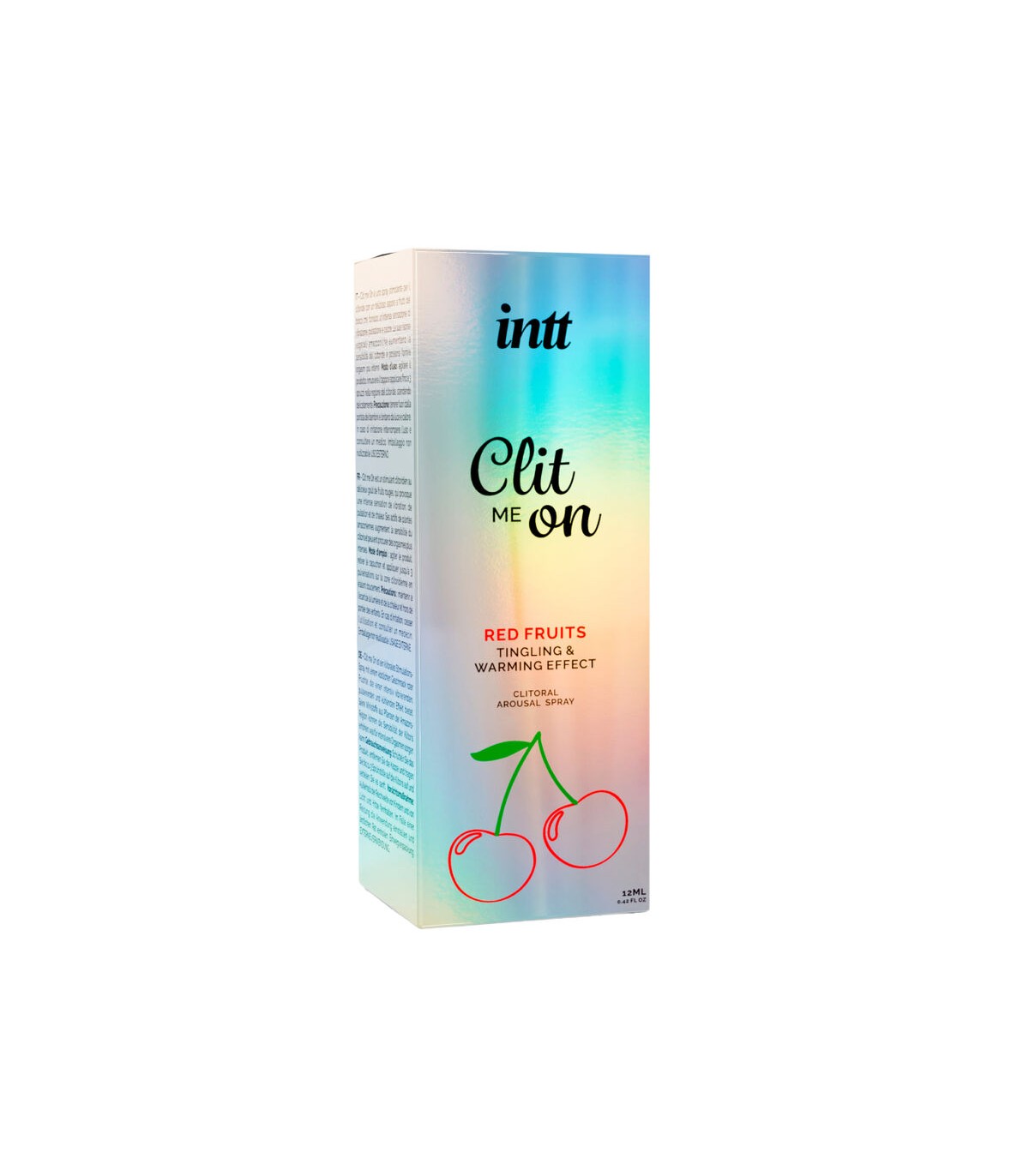 Spray Clit Me On cu Efect Incalzire, Aroma Fructe Rosii, 12 ml