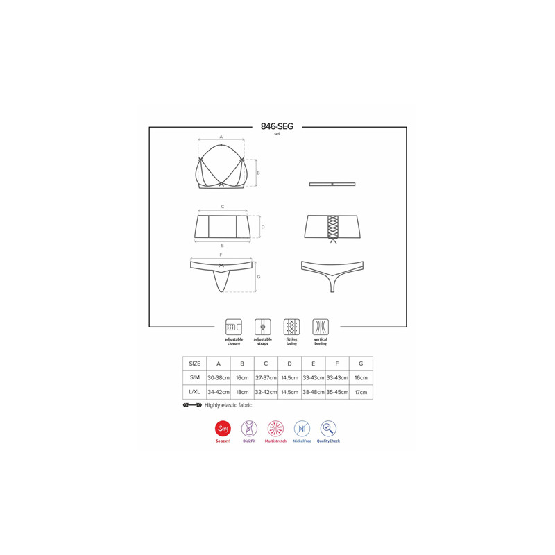 Set Deandra Negru S/M