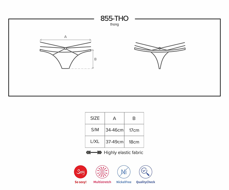 Bikini Tanga Amy L/XL