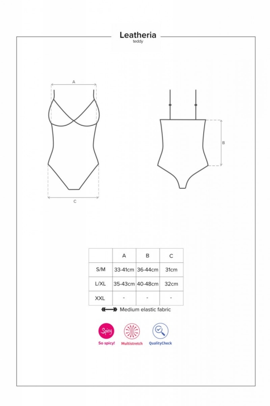 Body Leatheria Negru S/M