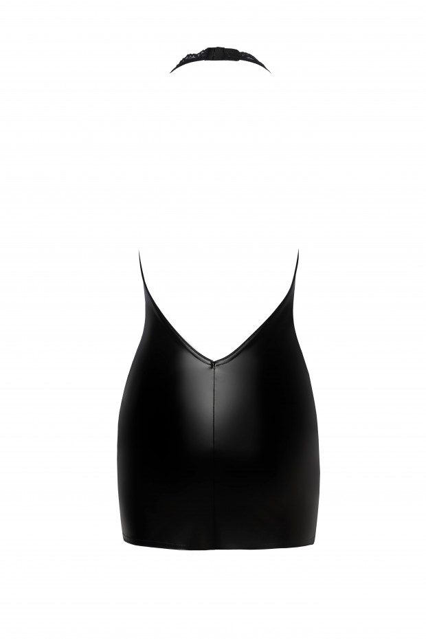 Rochie Mini Powerwetlook cu Spatele Dezgolit S