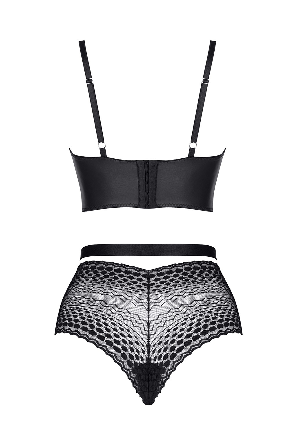 Set Lenjerie 2 Piese Essenia Negru S