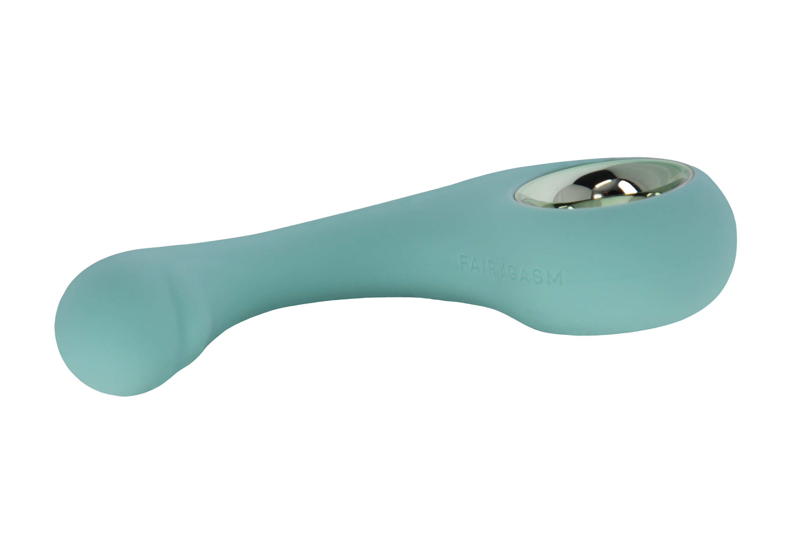 Vibrator BraveryAward FairyGasm, 9 Moduri Vibratii, Silicon, USB, IPX7, Verde, 12.5 cm
