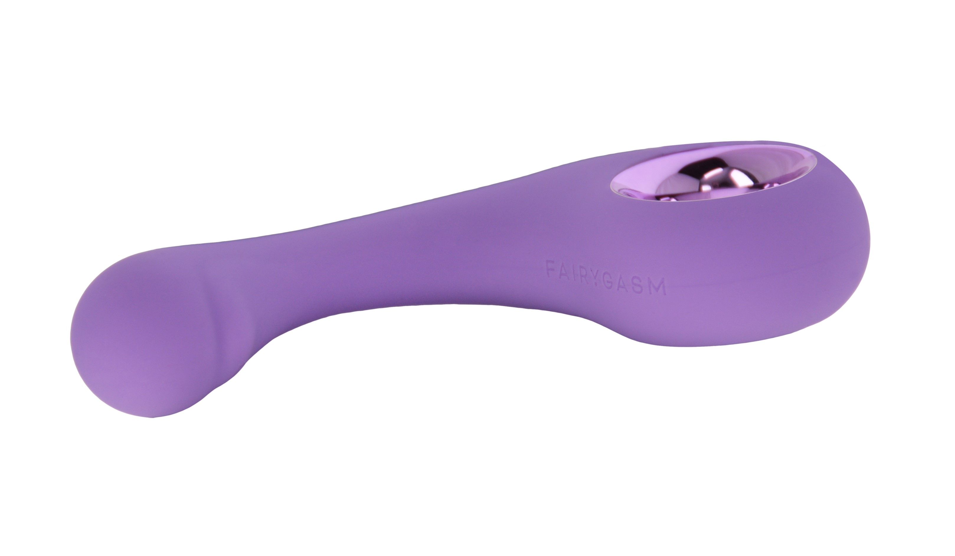 Vibrator BraveryAward FairyGasm, 9 Moduri Vibratii, Silicon, USB, IPX7, Mov, 12.5 cm