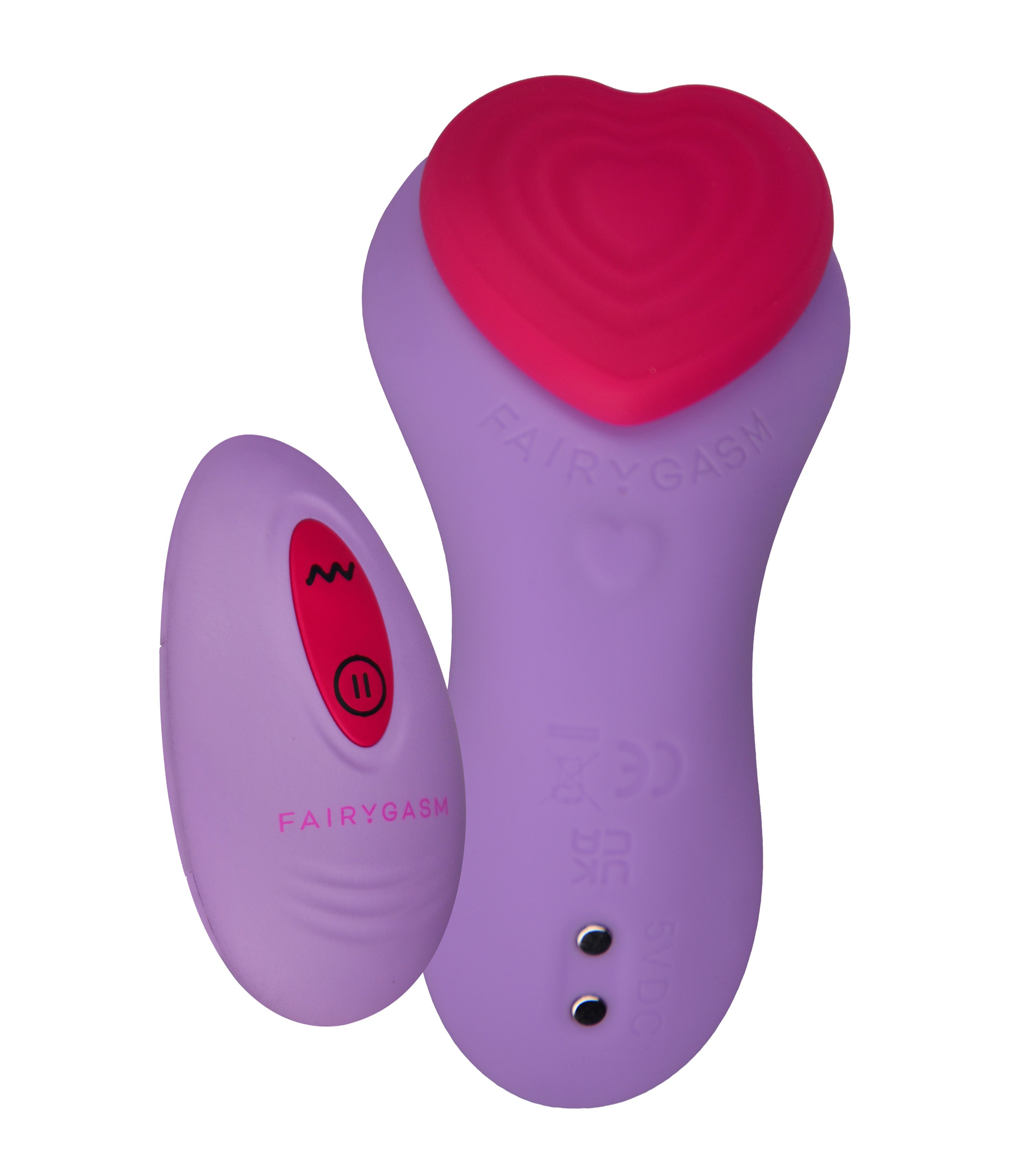 Vibrator Wearable HeartGem FairyGasm, 9 Moduri Vibratii, Remote Control, Silicon, USB, Mov