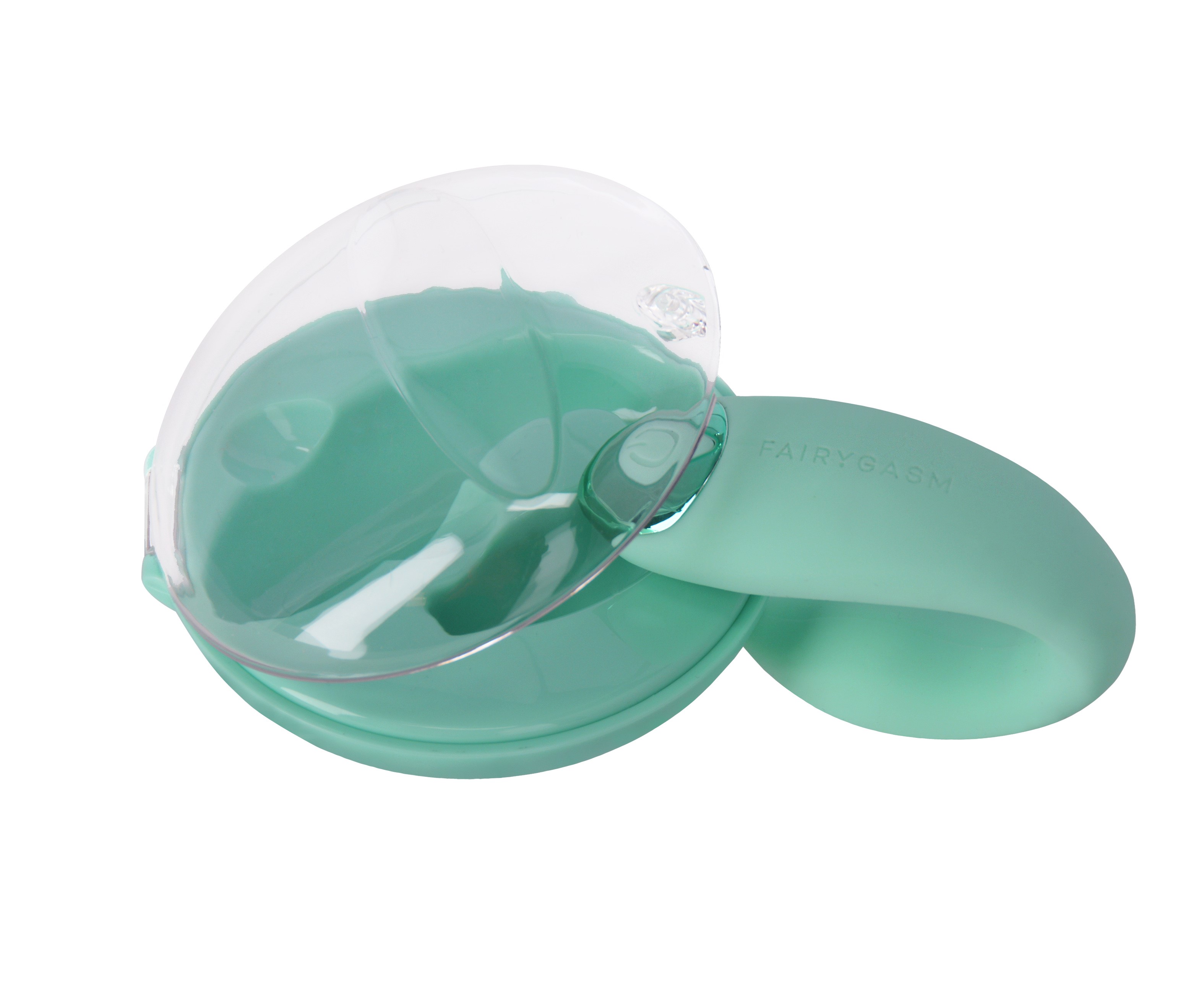 Vibrator Cuplu PleasureBerry FairyGasm, 10 Moduri Vibratii, Remote Control, Silicon, USB, IPX7, Verde