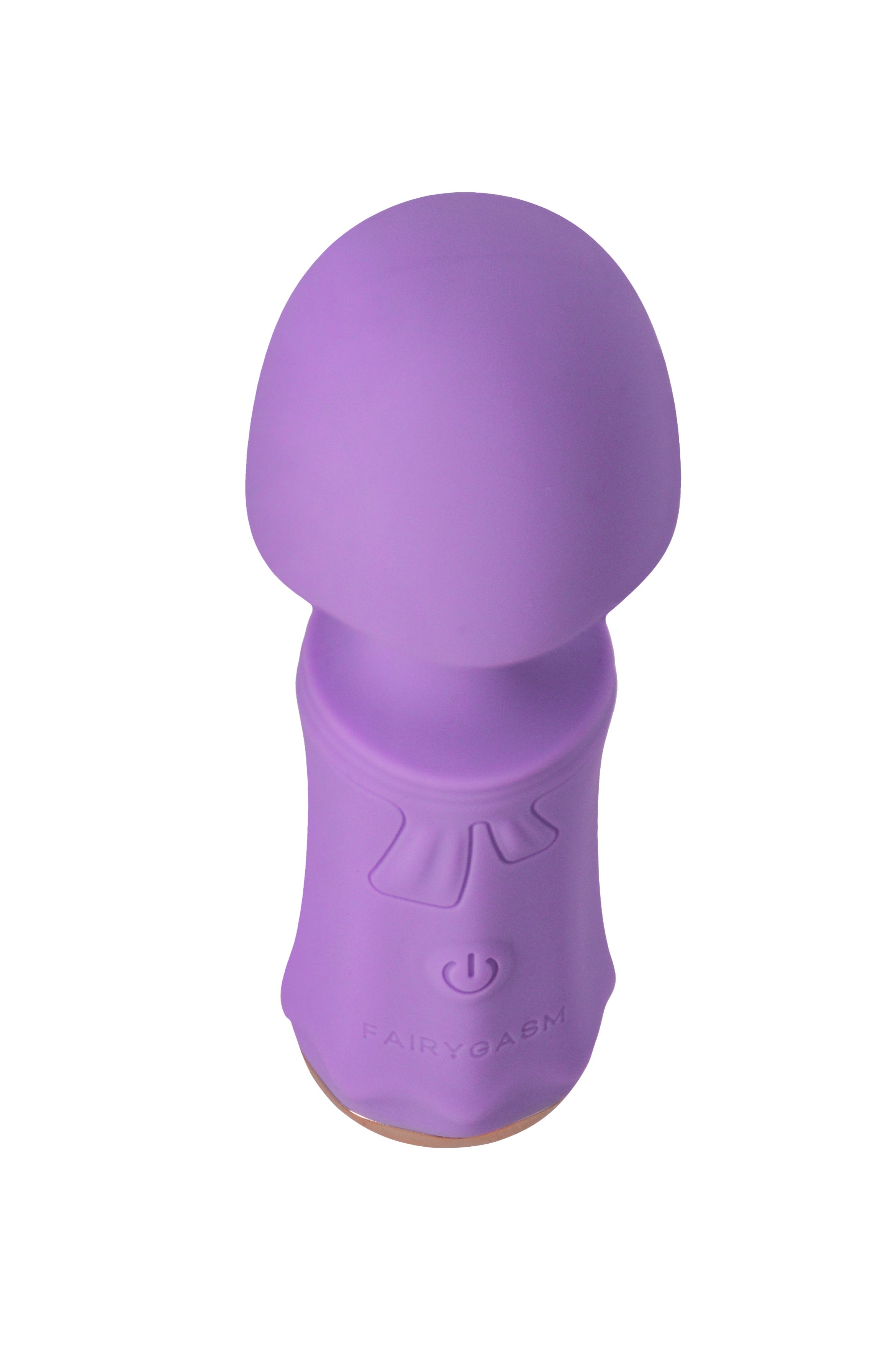 Mini Wand SecretFuntasy FairyGasm, 10 Moduri Vibratii, Silicon, USB, IPX7, Mov, 11 cm