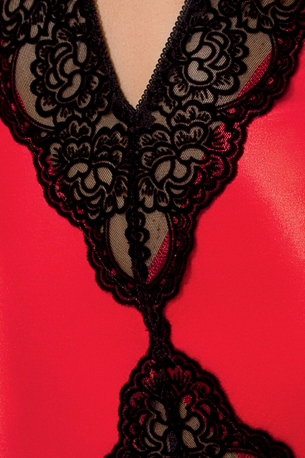Body Polina, Rosu/Negru, S/M